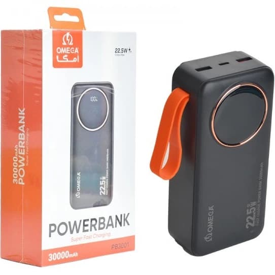 پاوربانک امگا OMEGA مدل PB3001 ظرفیت 30000 — تصویر ۱۰