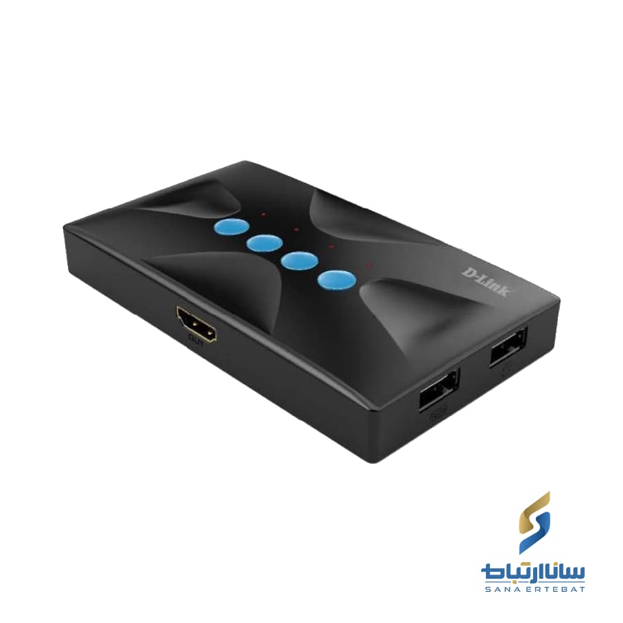 KVM سوییچ ۴ پورت HDMI دی لینک مدل DKVM-410HP — تصویر ۴