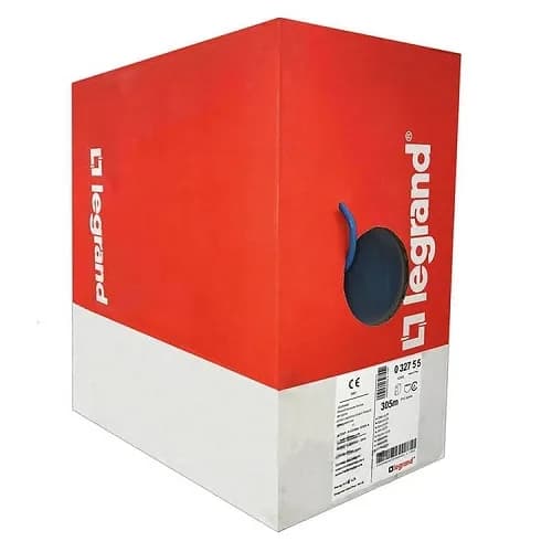 کابل شبکه Cat 6 UTP لگراند مس تست فلوک به طول 305 متر — تصویر ۳