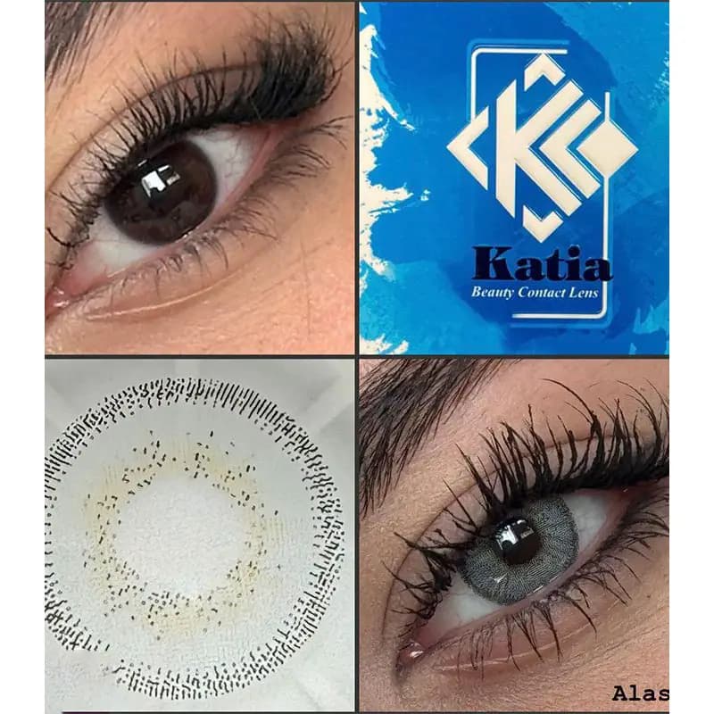 لنز کاتیا آلاسکا طوسی روشن | Katya Alaska Light Gray Lens — تصویر ۱۰