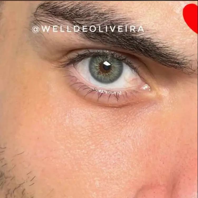 لنز کاتیا اسکای گرین سبز رگه دار | Katia Sky Green Lens — تصویر ۳