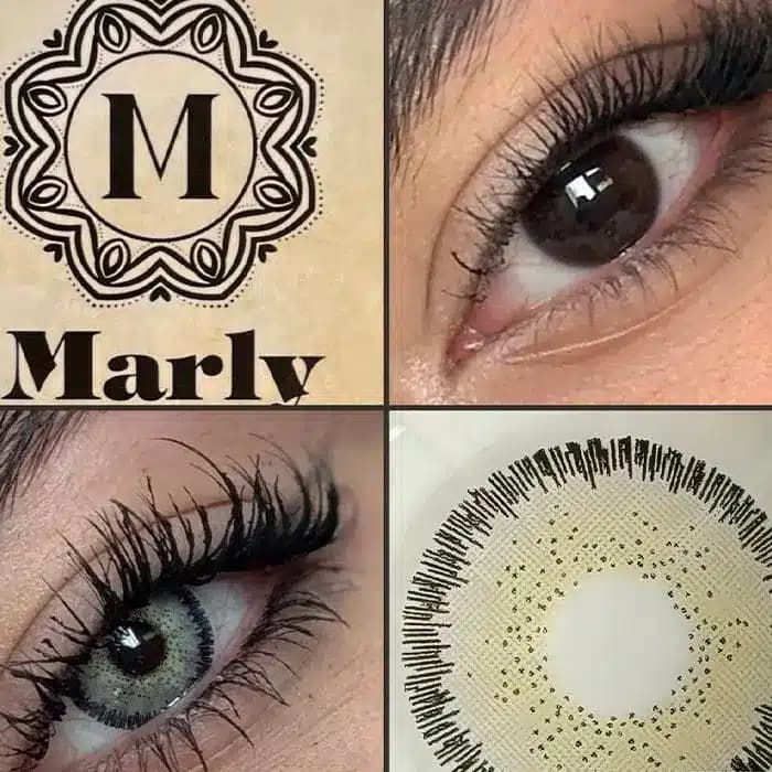 لنز مارلی لومیر گری طوسی سبز دوردار | Marley Lumiere Grey — تصویر ۹