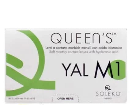 لنز طبی فصلی هایدروژل سولکو Soleko Queen’s M1Yal — تصویر ۲