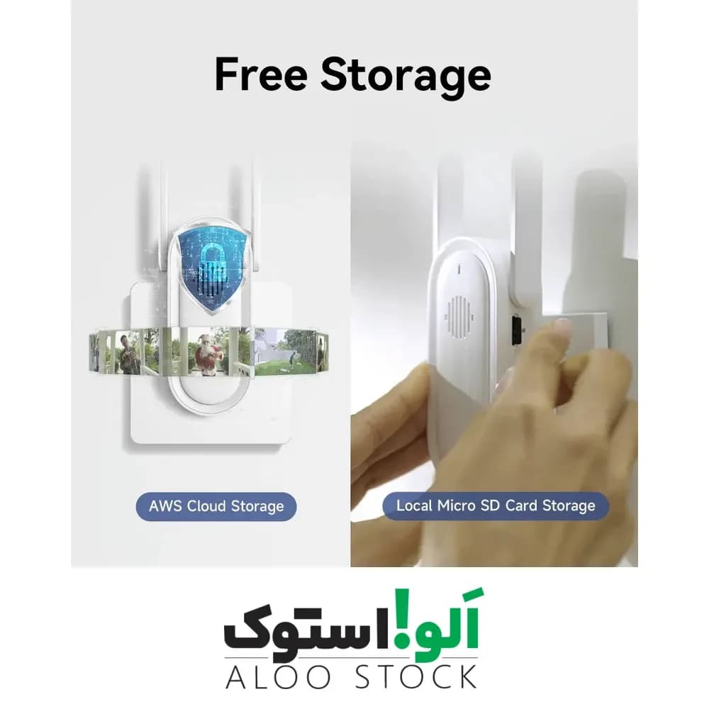 زنگ درب تصویری IMILAB Smart Wireless Video Doorbell J33A — تصویر ۱۱