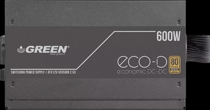 پاور 550 وات Green مدل GP550A ECO D — تصویر ۱۰