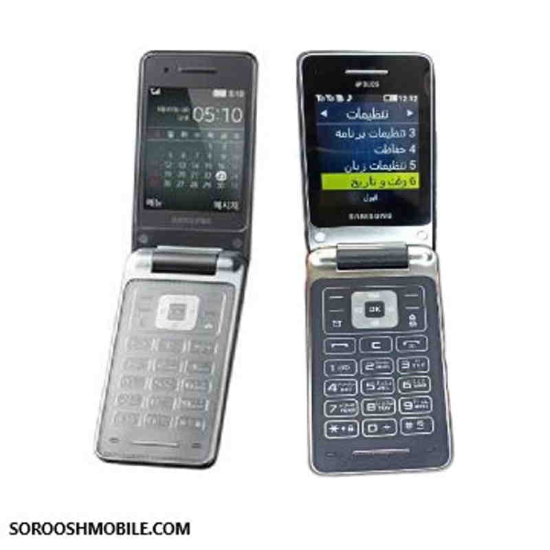 گوشی ساده تاشو سامسونگ b510s | موبایل درب دار Samsung Filip SM-B510S — تصویر ۳