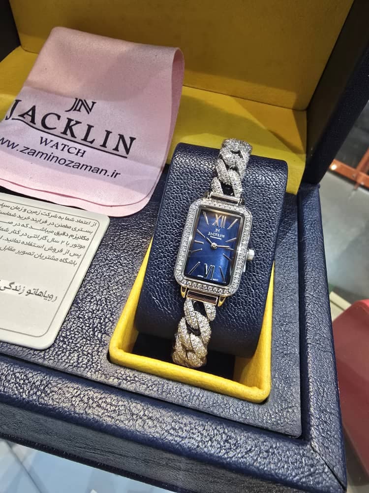 ساعت مچی فلزی زنانه جَکلین Diamond مدل JN-1399535L — تصویر ۵