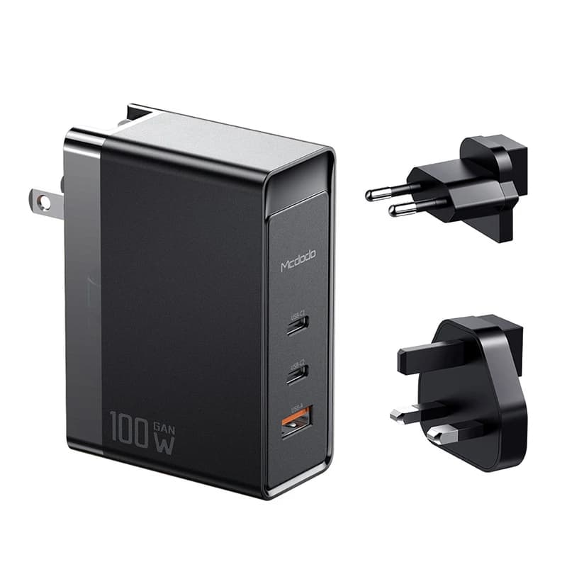 شارژر دیواری 100 وات مک دودو مدل CH-8101 pro — تصویر ۳