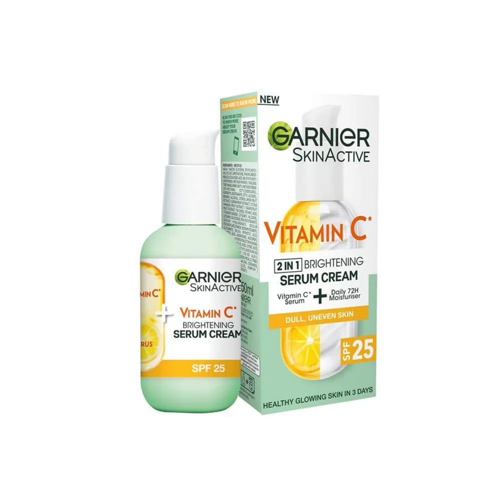 کرم سرم ویتامین C سی گارنیر 50ml – آلمانی — تصویر ۳