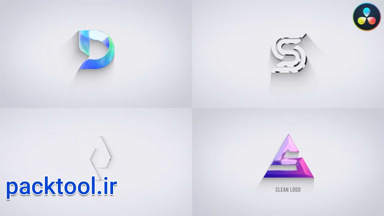 دانلود پروژه آماده داوینچی ریزالو لوگوموشن ساده Simple Logo Reveal — تصویر ۲