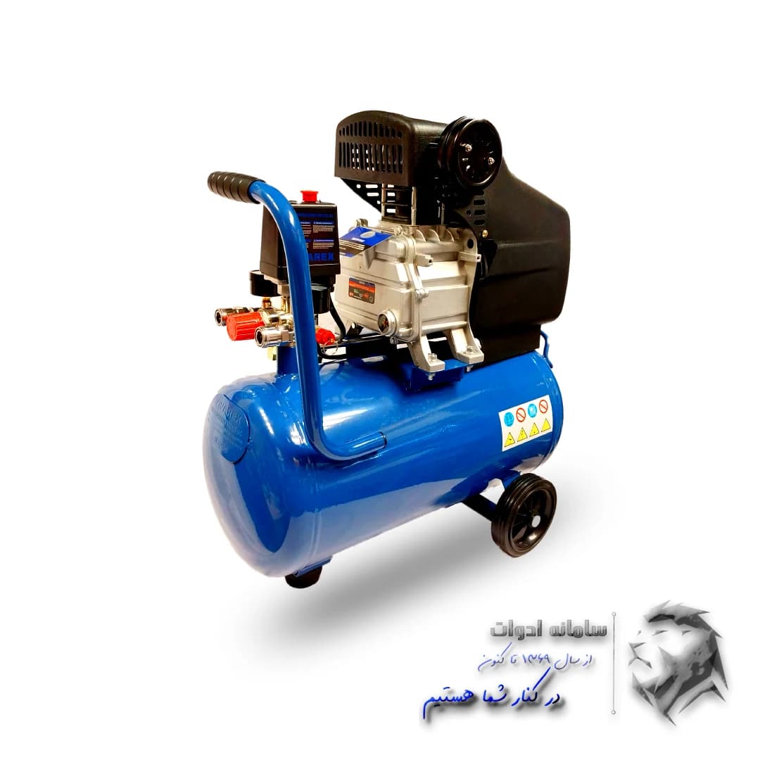 کمپرسور باد 24 لیتری روغنی موتور توربو ویوارکس مدل AC-2524 — تصویر ۱۲
