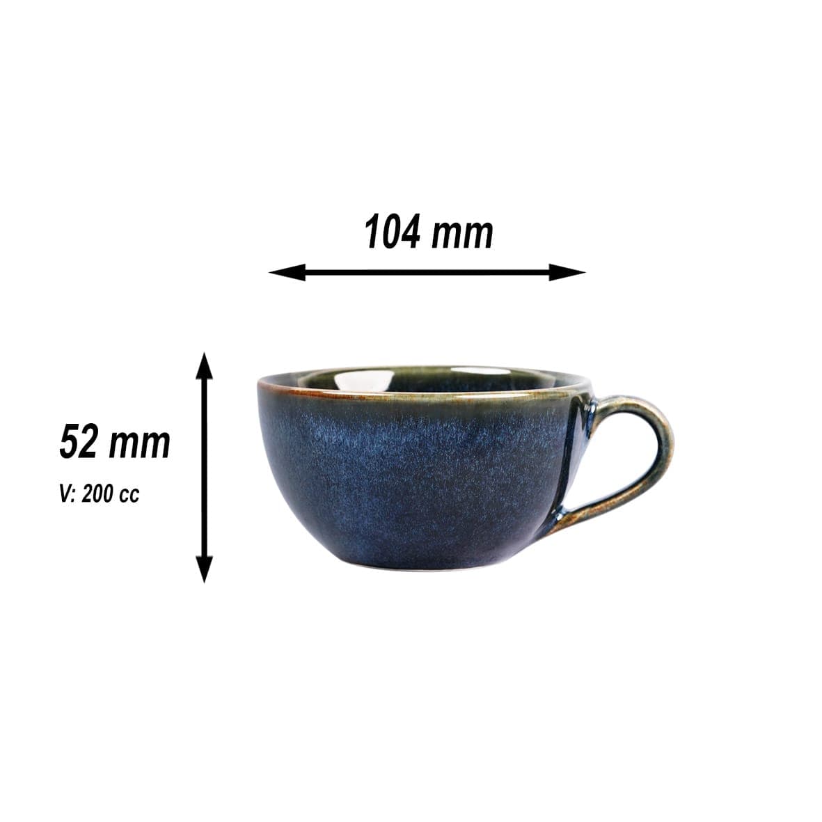 سرویس چینی کاپوچینو خوری ۱۲ پارچه گلکسی — تصویر ۶