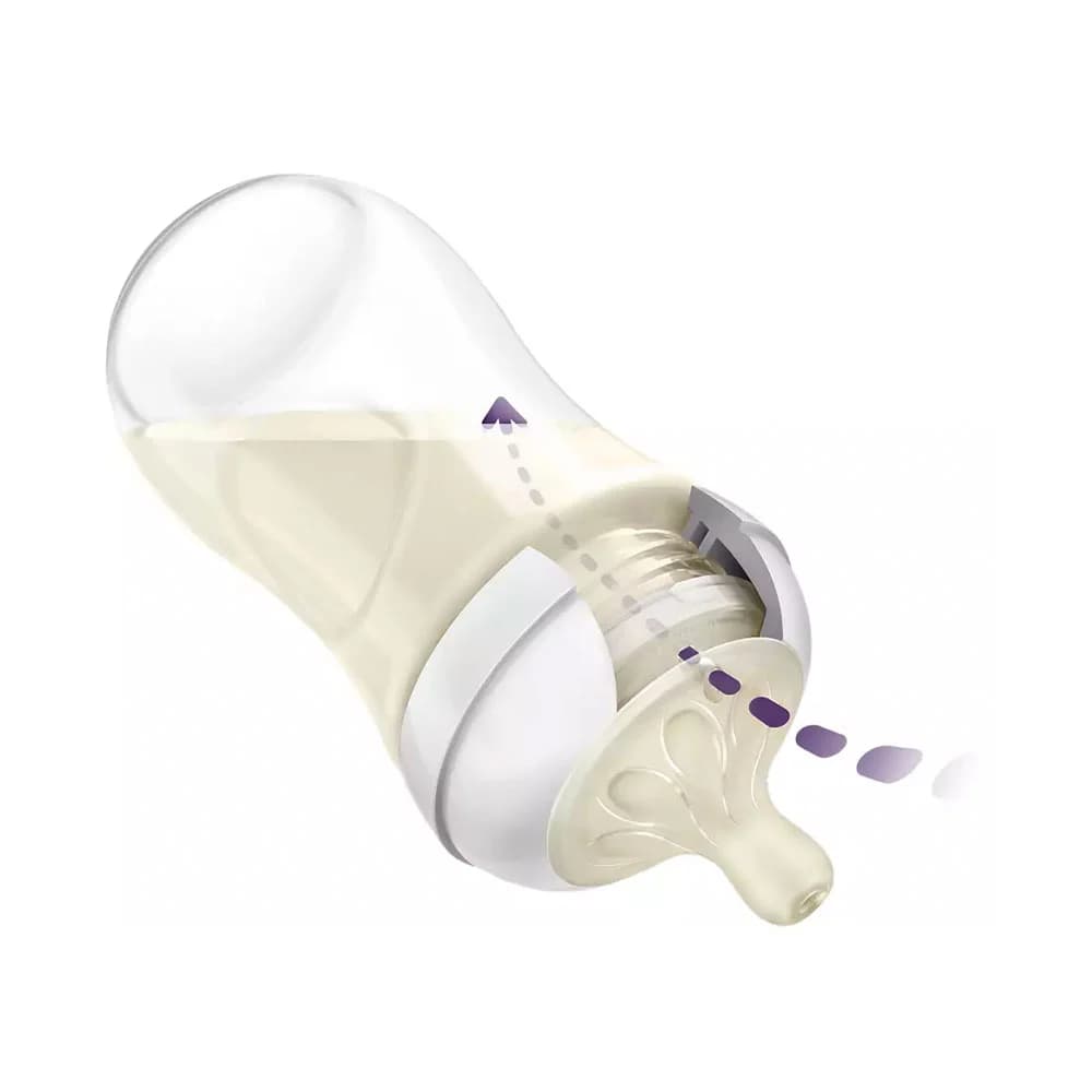 شیشه شیر نچرال 260 میلی لیتر فیلیپس اونت Philips Avent نسل جدید — تصویر ۴