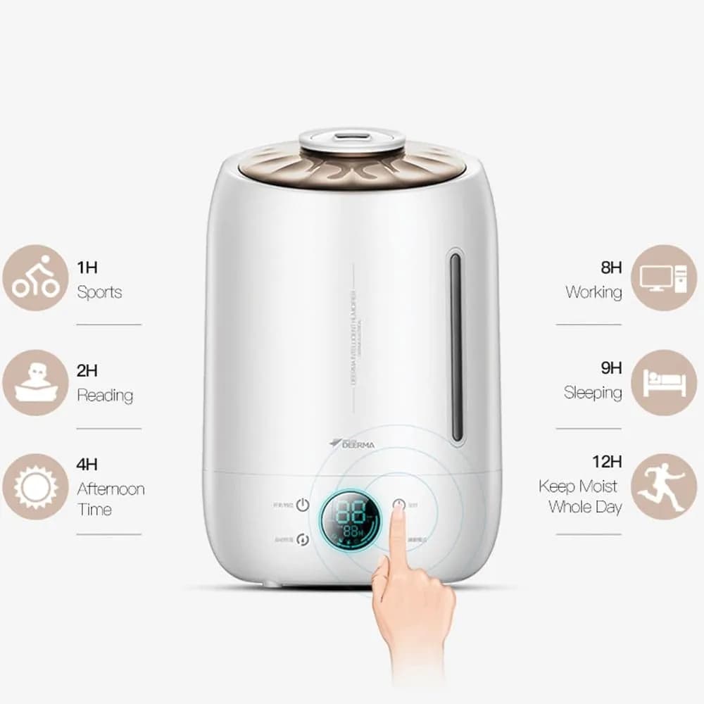 دستگاه بخور شیائومی Deerma DEM-F500 Ultrasonic — تصویر ۹