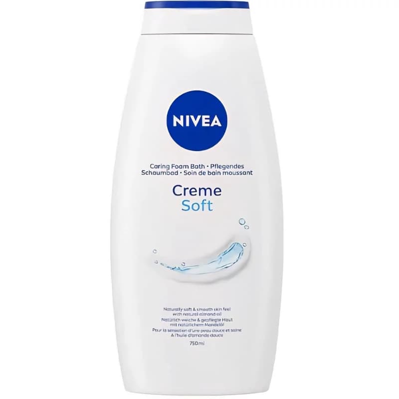 شامپو بدن نیوآ Nivea مدل Creme Smooth حجم 750 میلی لیتر — تصویر ۲