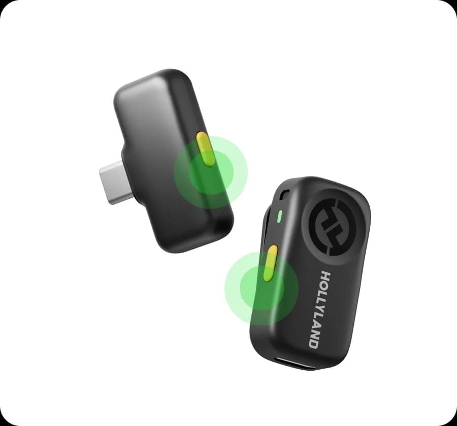 میکروفون یقهای هالی لند Hollyland Lark A2 Duo Wireless Microphone — تصویر ۱۱