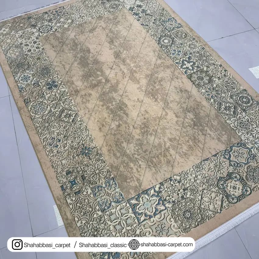 فرش مدرن کد 600385 فیلی — تصویر ۲