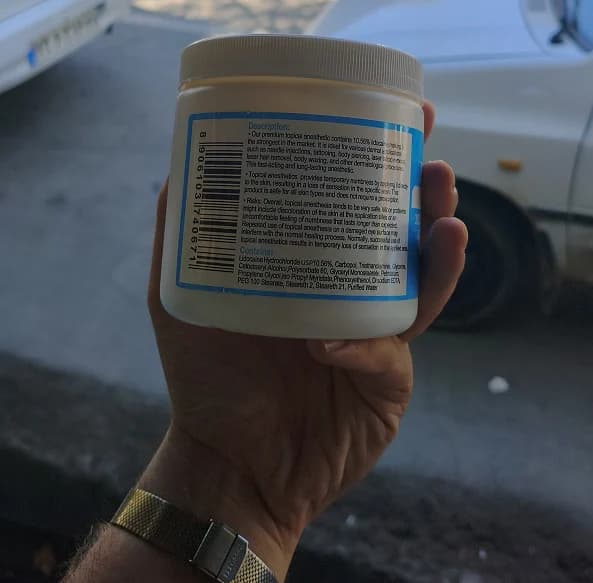 کرم بی حس کننده برند Laser white حجم 500 میل 10.56 درصد — تصویر ۶