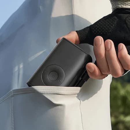 پمپ باد شیائومی Xiaomi Mijia Compact Portable Electric Air Compressor MJBXCQBQW — تصویر ۷