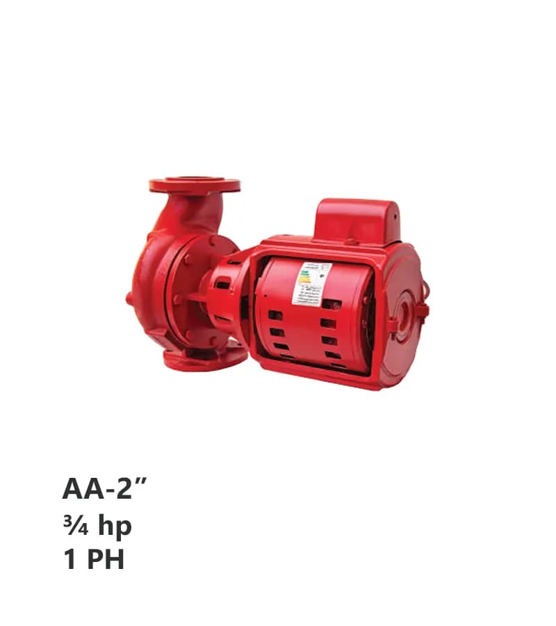 پمپ سیرکولاتور خطی ارس مدل AA سایز 2 اینچ ¾ اسب بخار