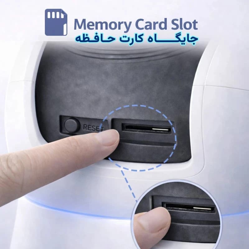 دوربین امنیتی تحت شبکه وونک مدل M2-3MP با چرخش ۳۶۰ درجه — تصویر ۱۲