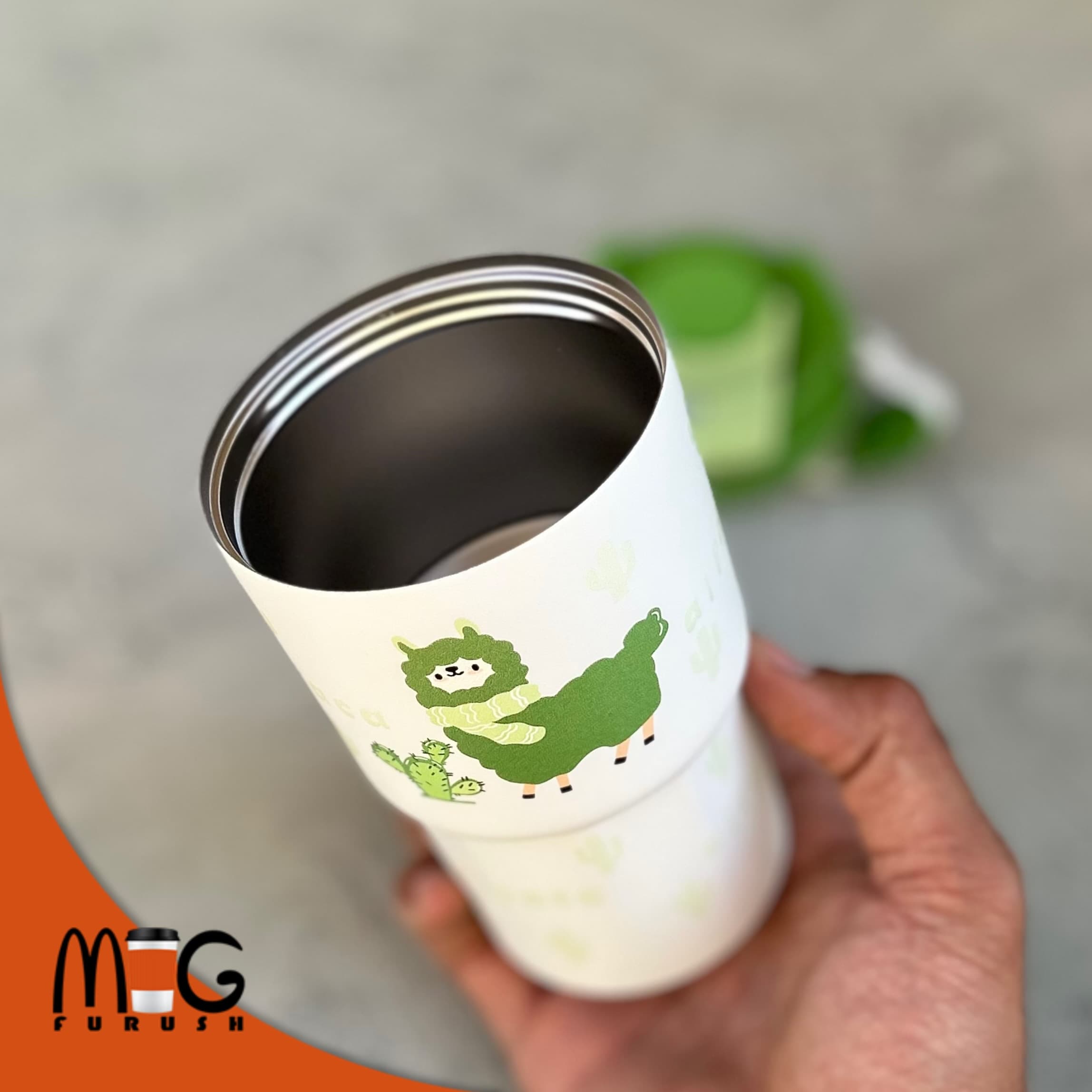 تراول ماگ بنددار کافی coffee طرح حیوانات — تصویر ۸