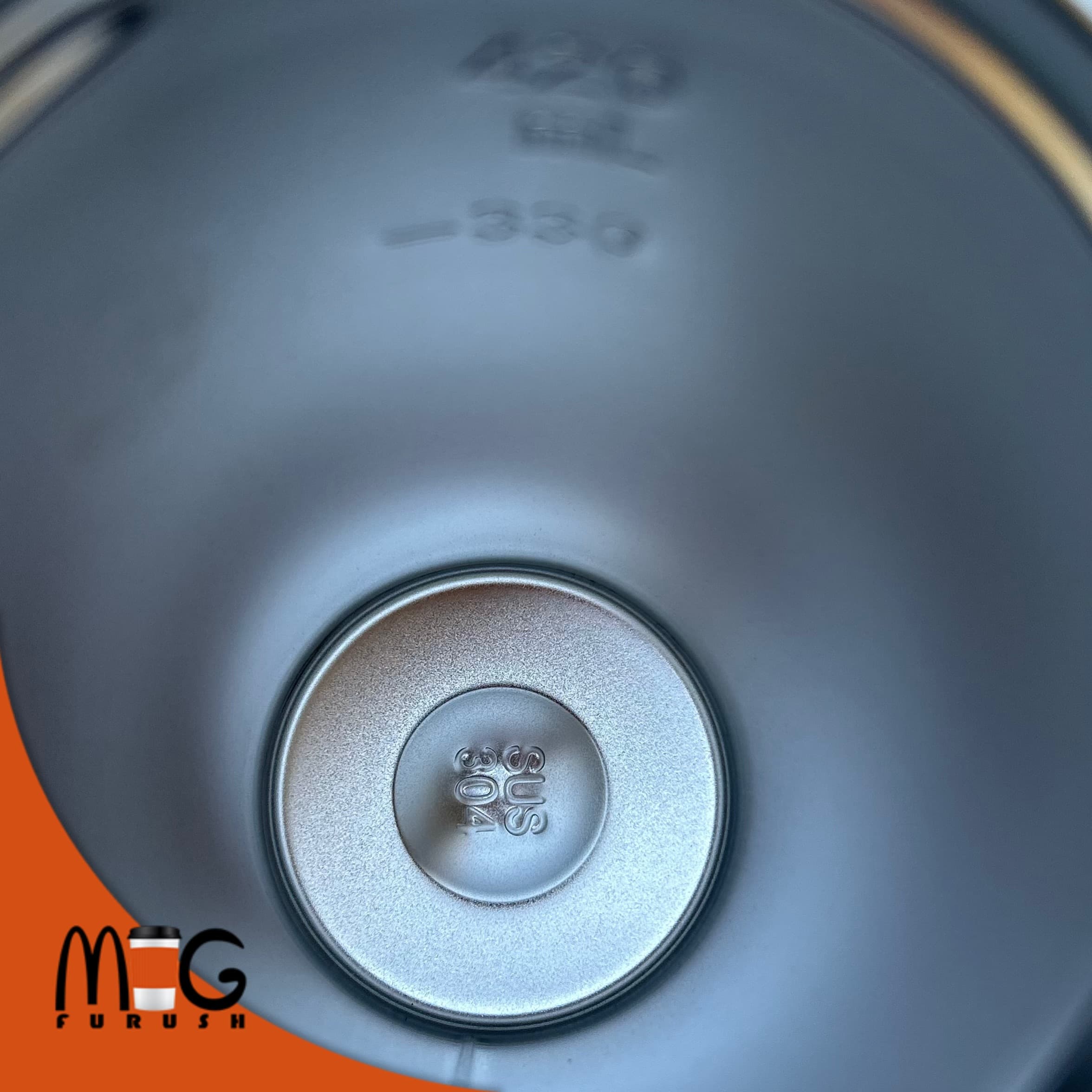 تراول ماگ wall mug برند smeg اسمگ ۴۴۰میل (درجه ۱) — تصویر ۷