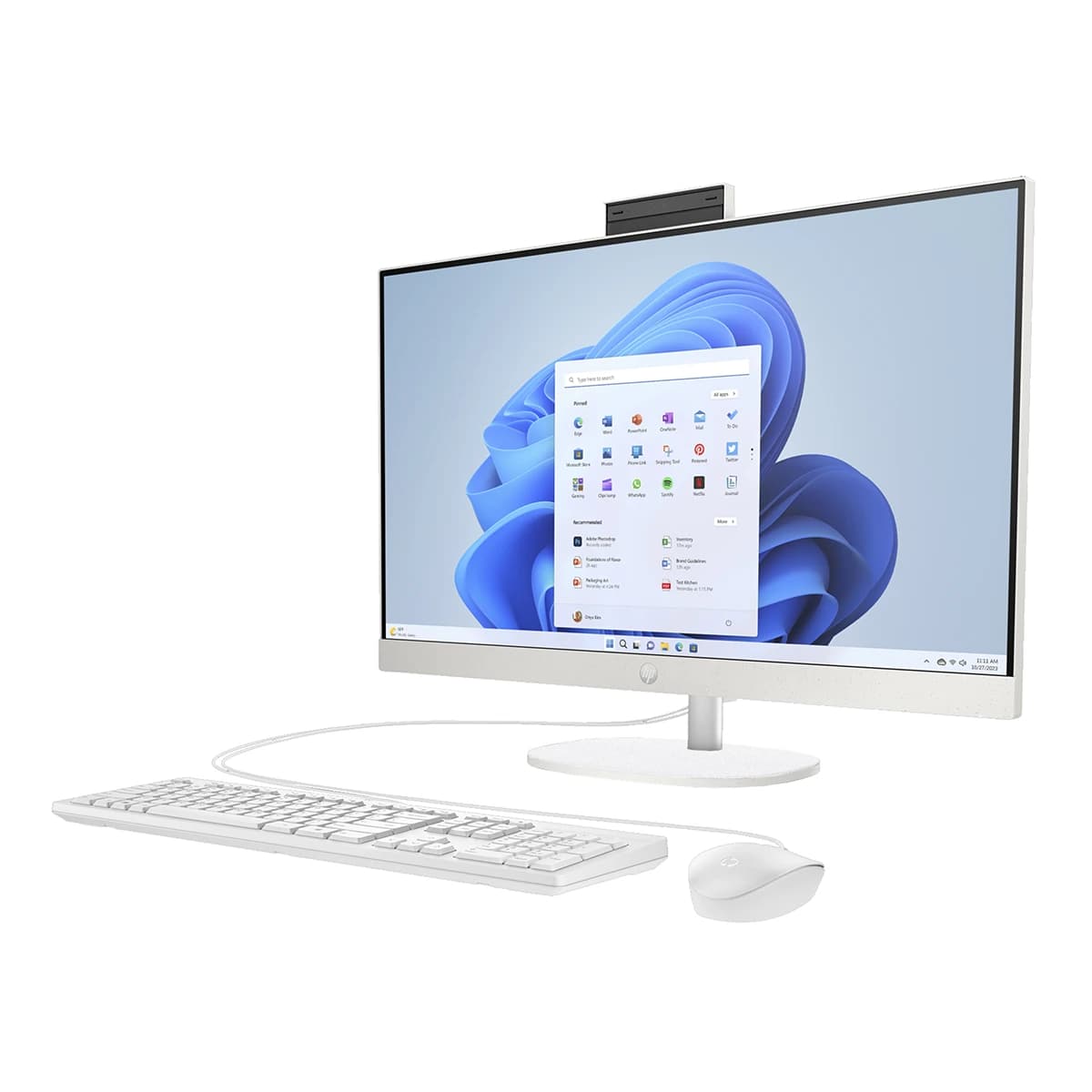 کامپیوتر All in One اچ پی 23.8 اینچی مدل HP 24-CR0254NH i7 1355U 16GB 512GB Iris Xe — تصویر ۳