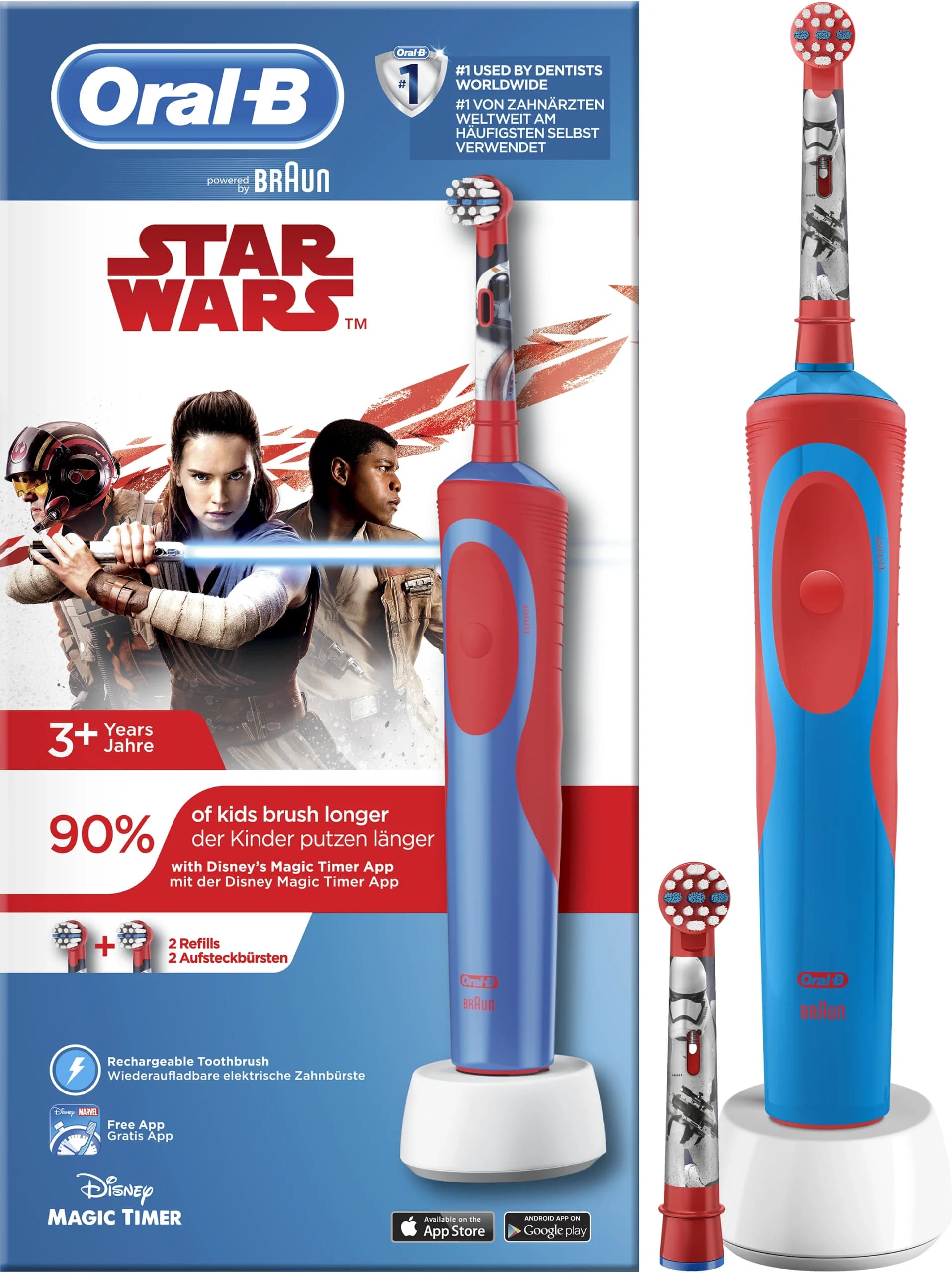 مسواک برقی کودک اورال بی Star Wars D12.523.1k — تصویر ۸