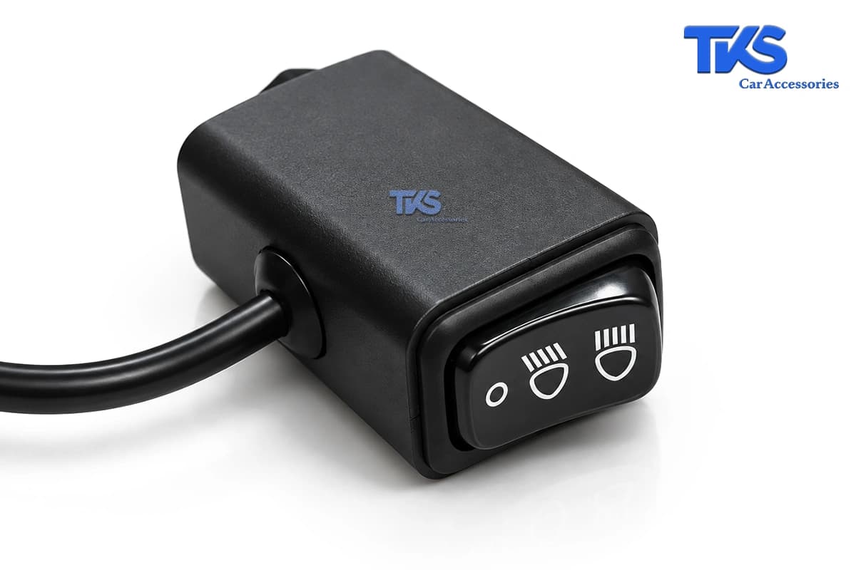 پروژکتور آفرودی کد 195، 8 لنز LED دو رنگ با دیلایت سفید، فلاشر نارنجی و نور کمبو — تصویر ۵