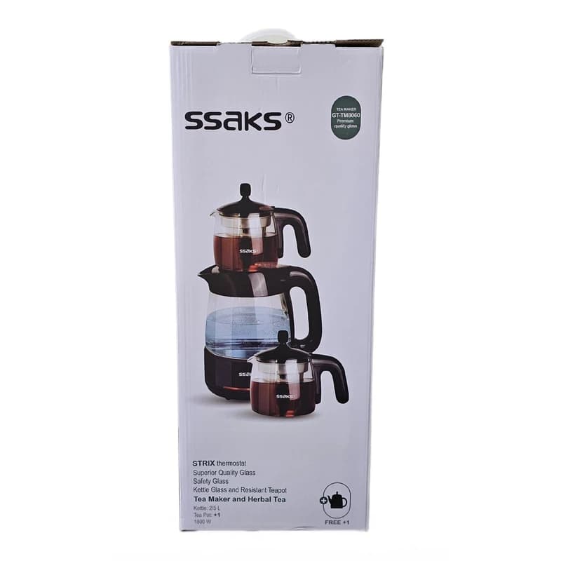 چایساز روهمی ساکس ترکیه مشکی مدل SSAKS TM-8060 — تصویر ۳