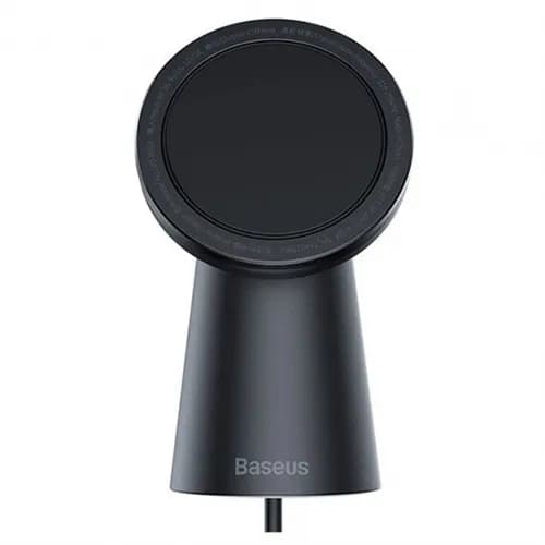 هولدر و شارژر وایرلس رومیزی بیسوس Baseus Simple Magnetic CCJJ000001 توان ۱۵ وات برای آیفون ۱۲ به بعد — تصویر ۵