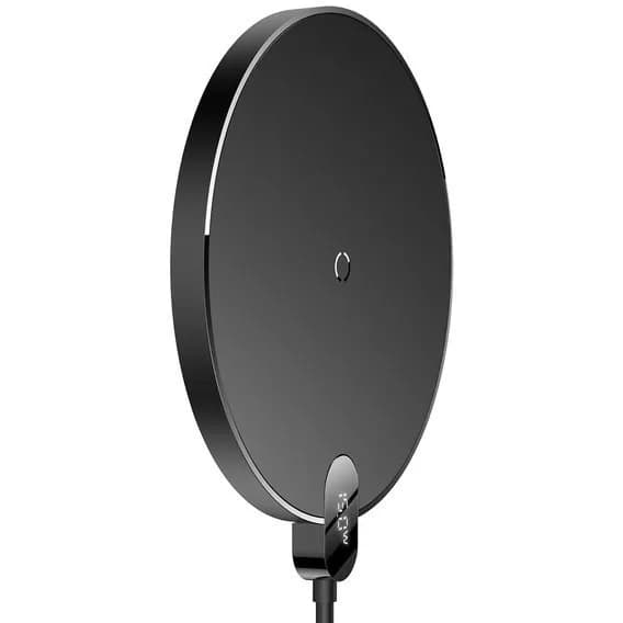 شارژر وایرلس بیسوس Baseus Digital LED Display Gen 2 Wireless Charger CCED000001 توان ۱۵ وات — تصویر ۱۲