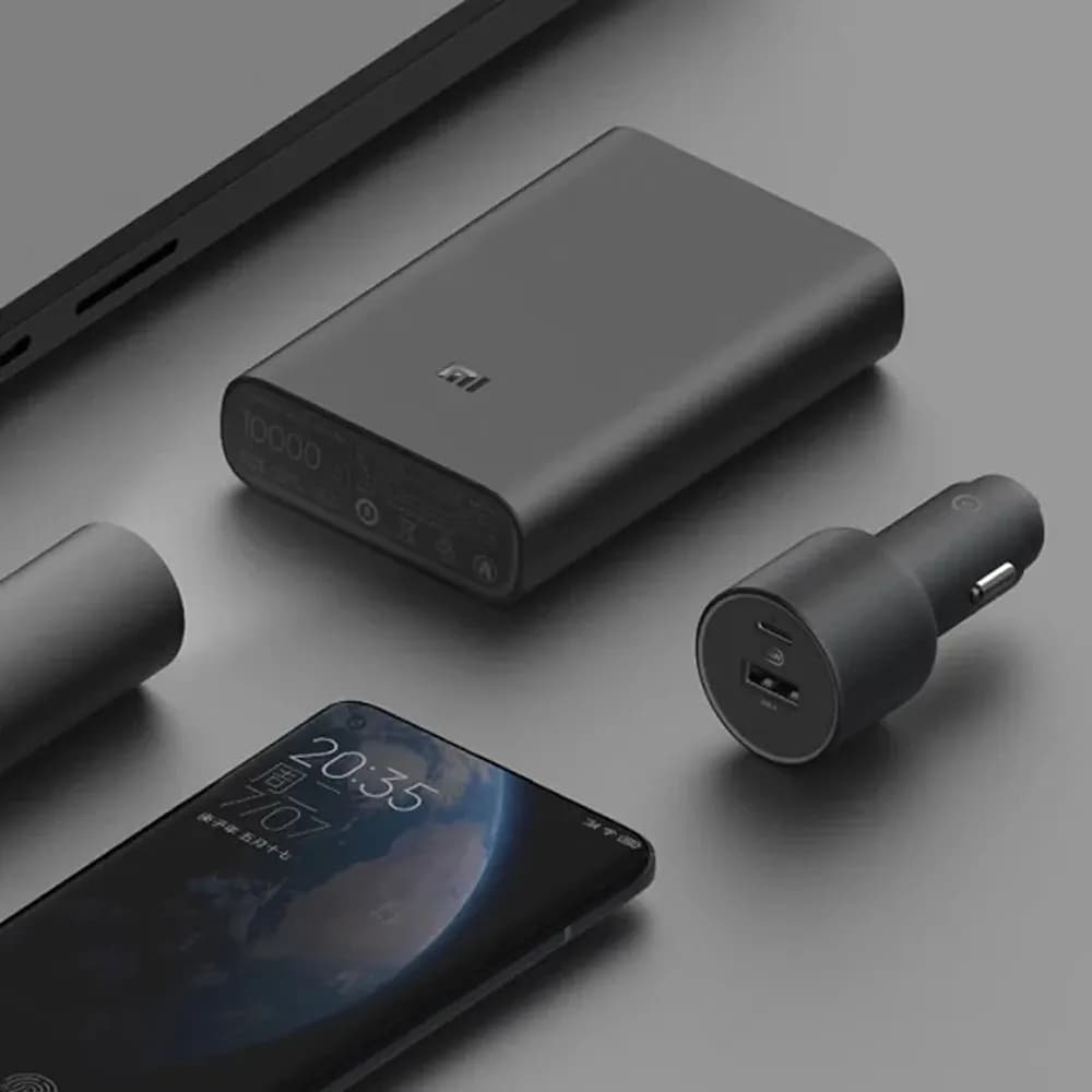 شارژر فندکی شیائومی مدل Mi car charger 100w — تصویر ۴