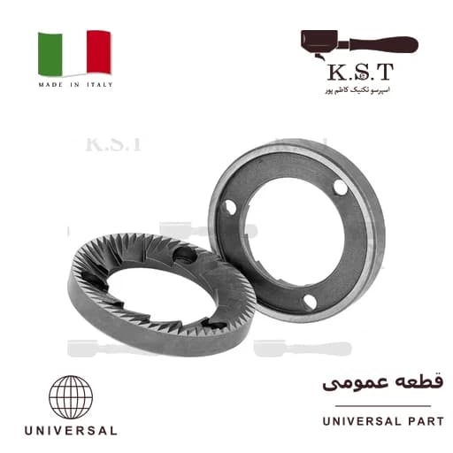 تیغه آسیاب رسی (Rossi) و برازیلیا سایز 63.5mm چپگرد | شفت 8mm