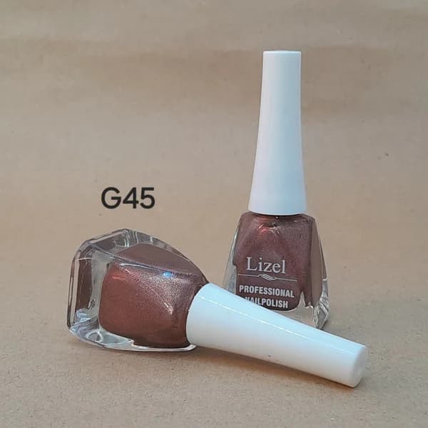لاک شاین قهوه ای 13ml لیزل G45