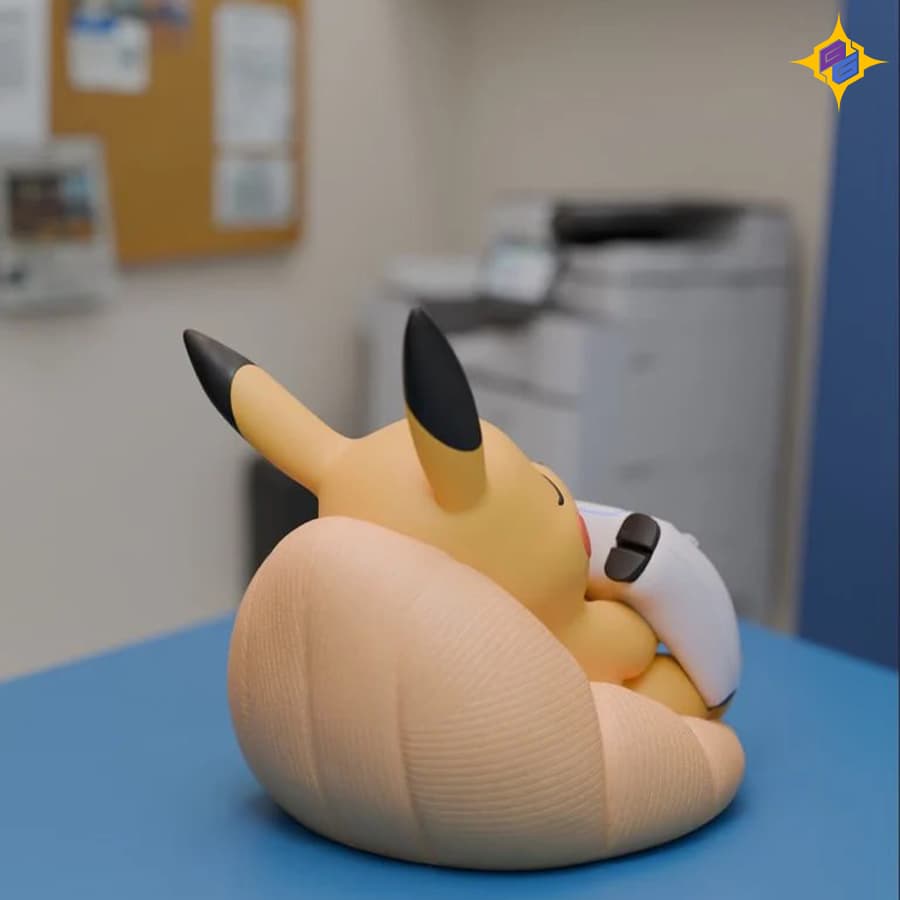 استند دسته PS5 طرح پیکاچو | Pikachu PS5 Controller Stand — تصویر ۶