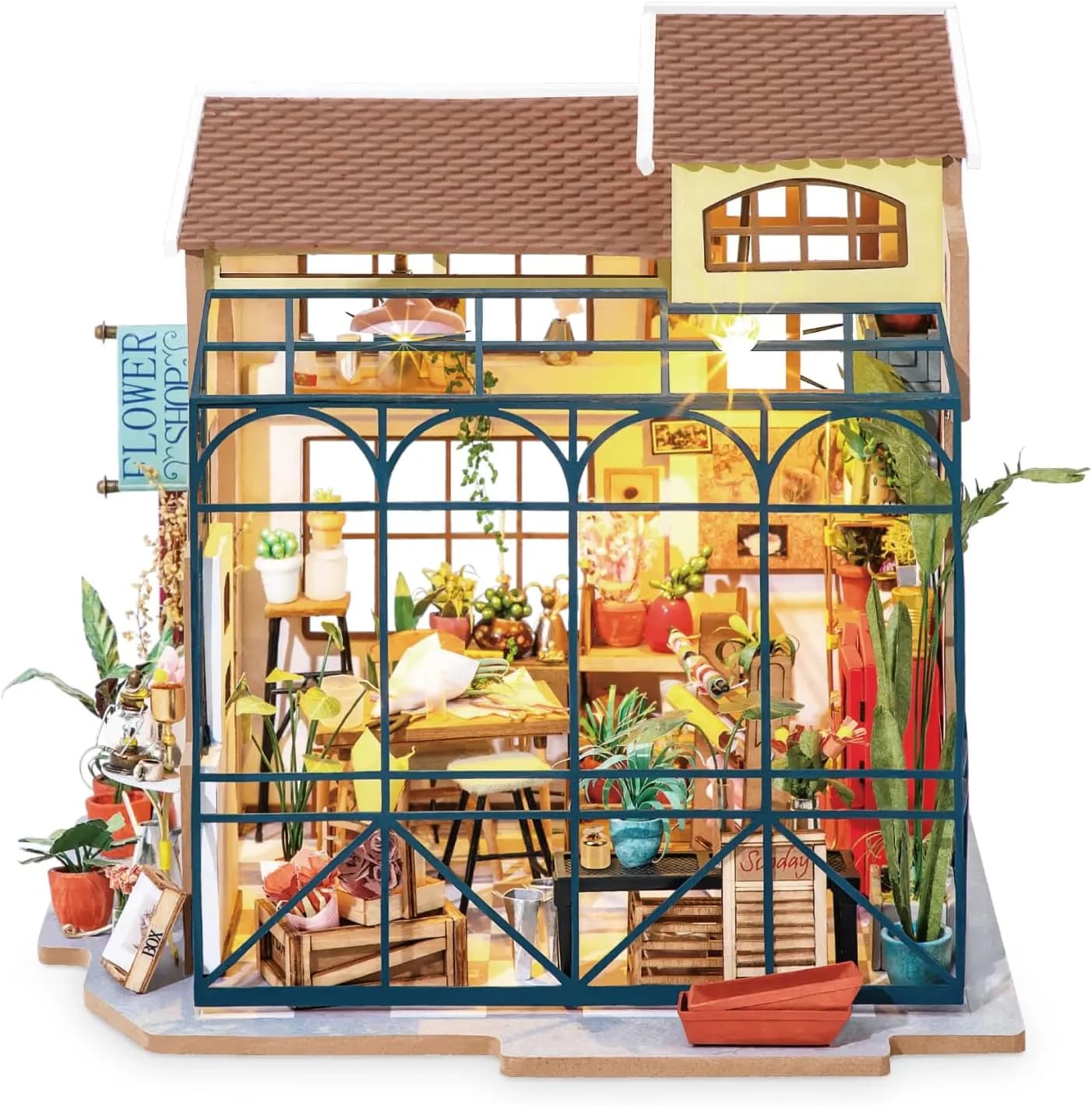 پازل 3 بعدی گل فروشی امیلی مدل Emily’s Flower Shop DG145 — تصویر ۱۲
