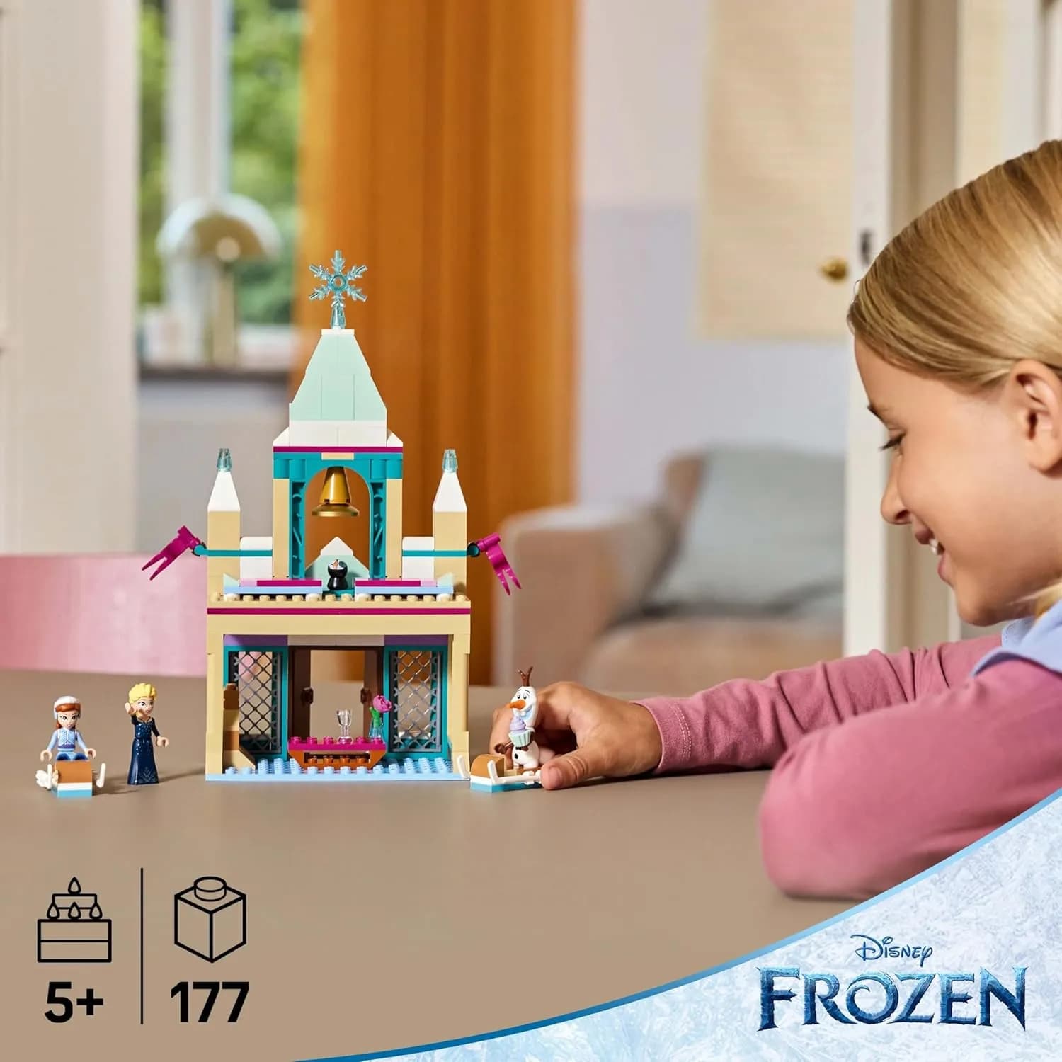 لگو دیزنی Arendelle Frozen Castle 43265 — تصویر ۱۲