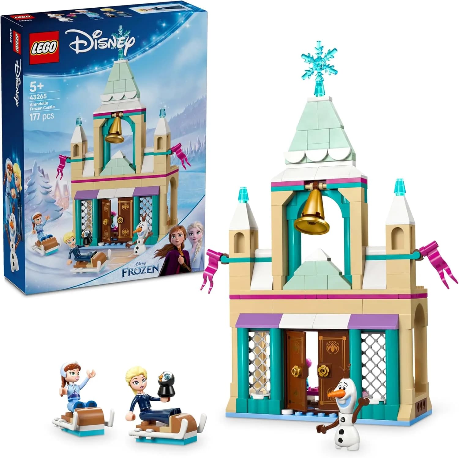 لگو دیزنی Arendelle Frozen Castle 43265 — تصویر ۹