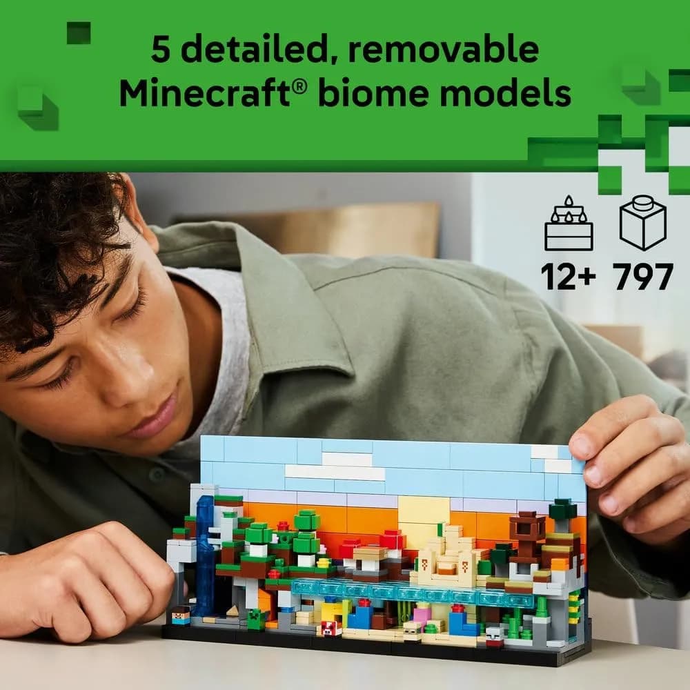 لگو ماینکرفت Mini Biomes 21589 — تصویر ۲