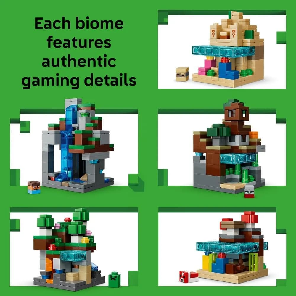 لگو ماینکرفت Mini Biomes 21589 — تصویر ۴