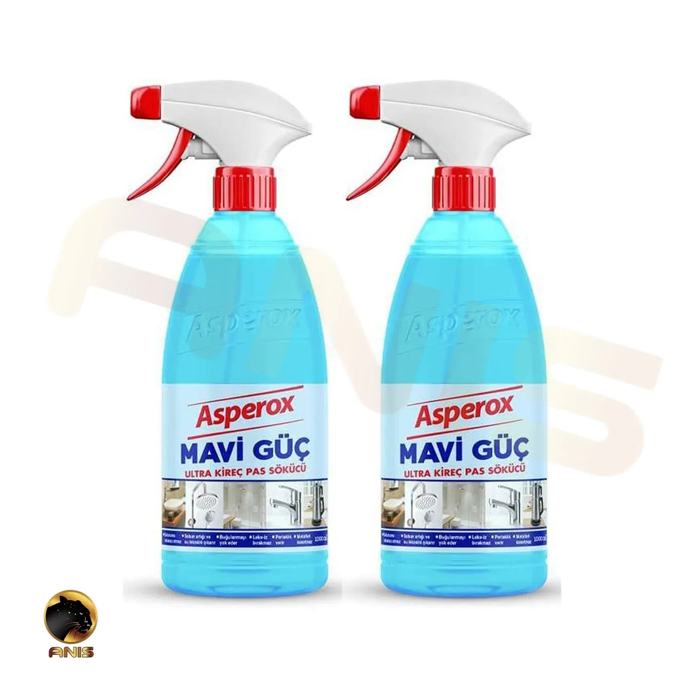 اسپری جرم گیر Mavi Guc آسپروکس برای سطوح و شیر آلات 1000 میل — تصویر ۷