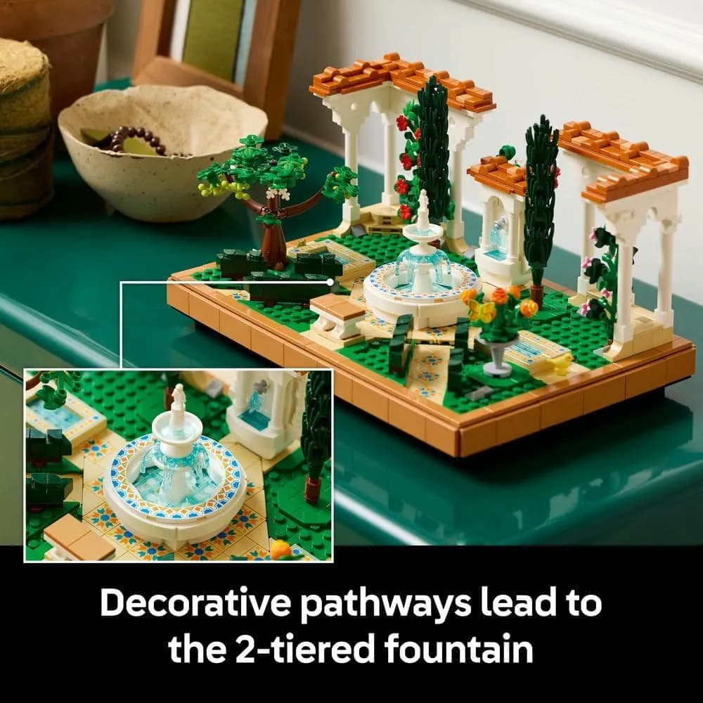 لگو آیکانز Fountain Garden 10359 — تصویر ۸