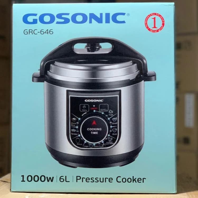 زودپز ۶ لیتری گوسونیک مدل GRC-646 — تصویر ۴