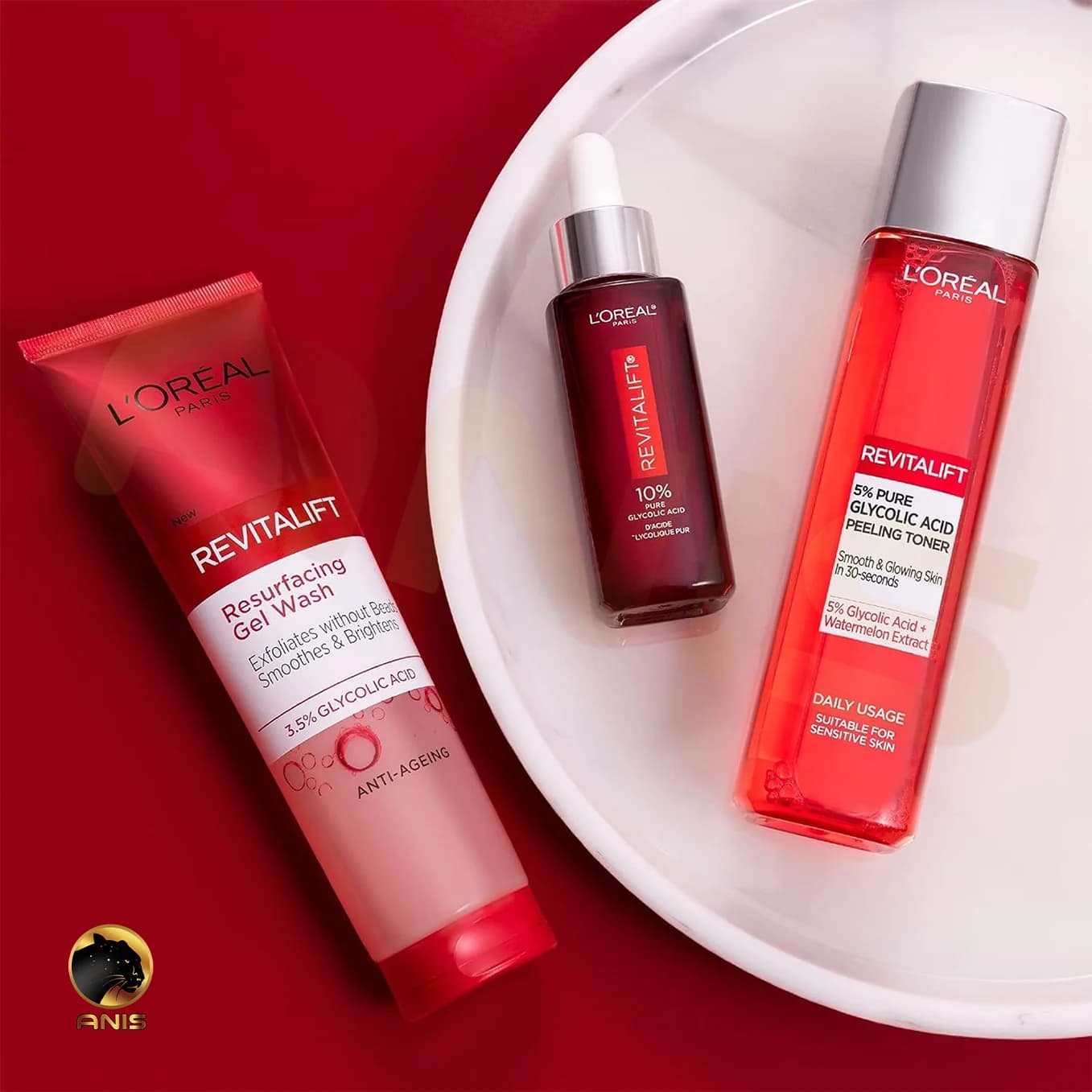 ژل شستشوی صورت Revitalift لورال حاوی اسید گلیکولیک 150 میل — تصویر ۷