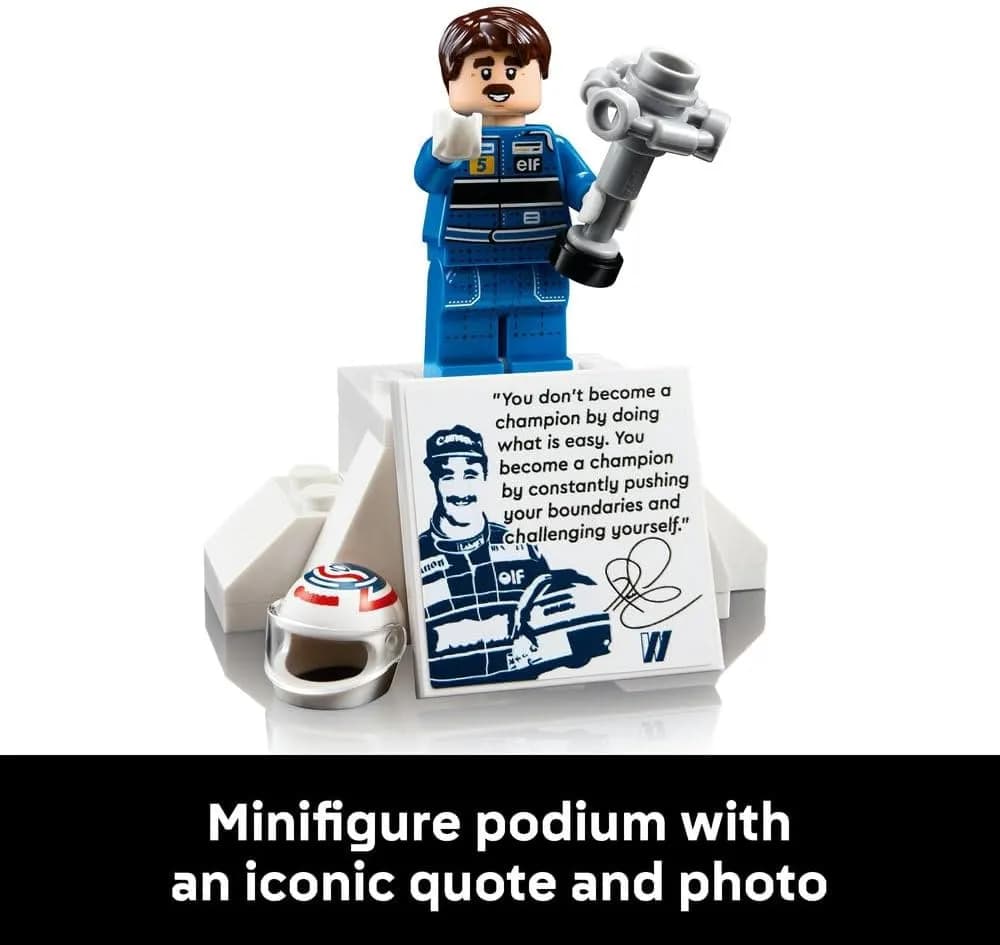 لگو آیکانز Williams Racing FW14B & Nigel Mansell 10353 — تصویر ۱۱