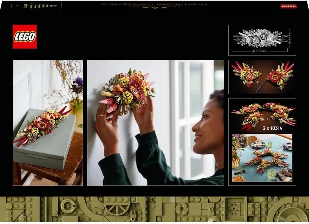 لگو آیکانز Dried Flower Centrepiece 10314 — تصویر ۱۱