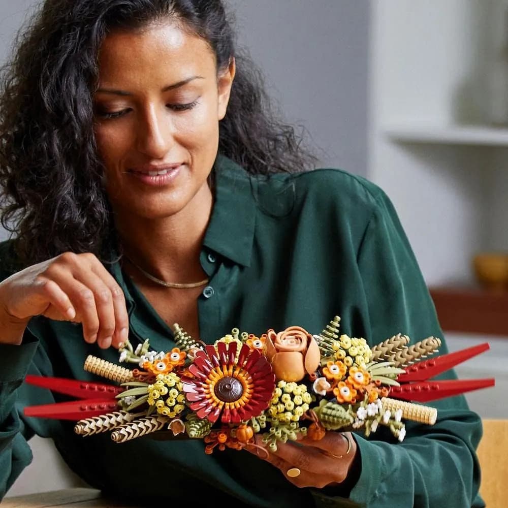 لگو آیکانز Dried Flower Centrepiece 10314 — تصویر ۳