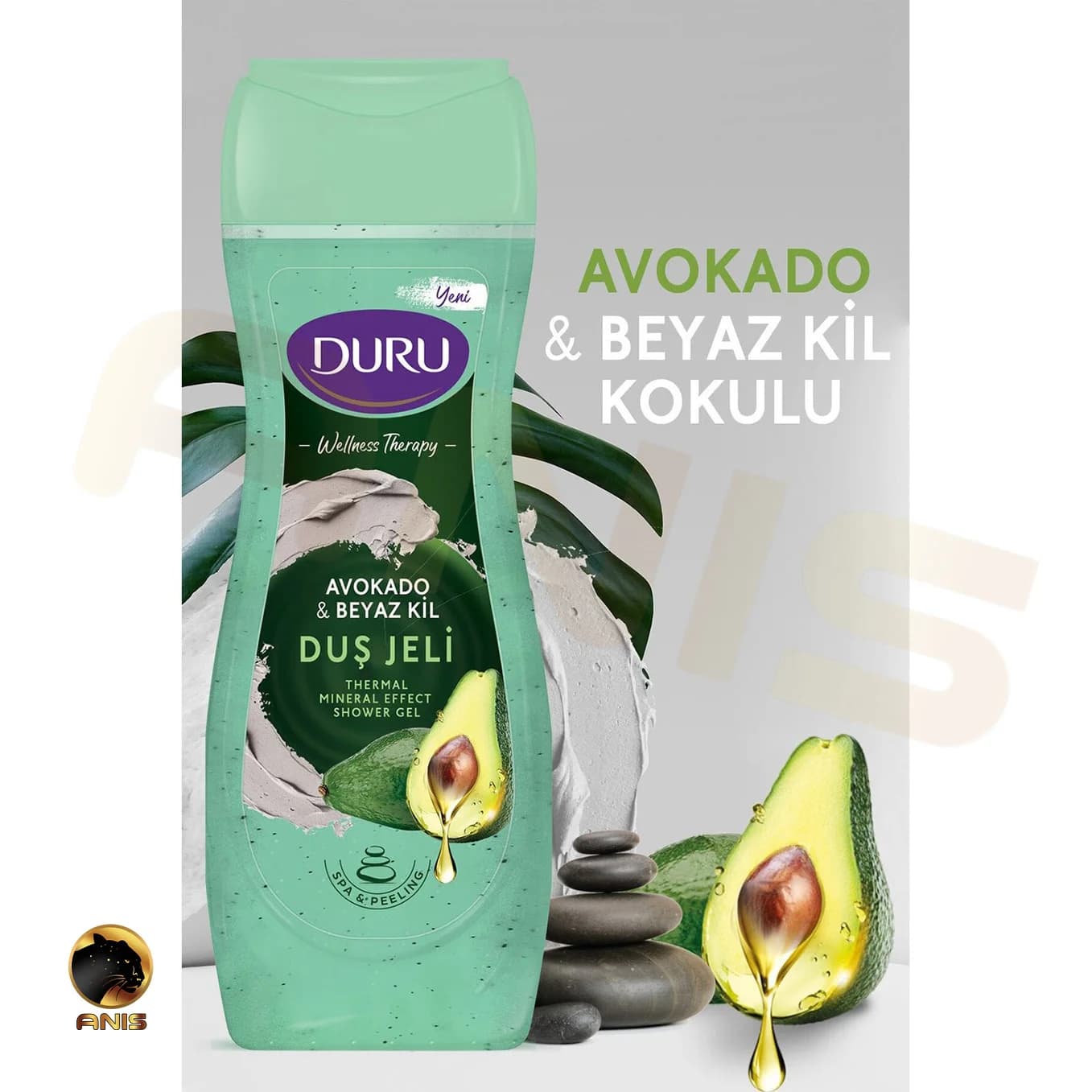 شامپو بدن Avokado & Beyaz Kil دورو حاوی عصاره آووکادو و خاک رس 450 میل — تصویر ۹